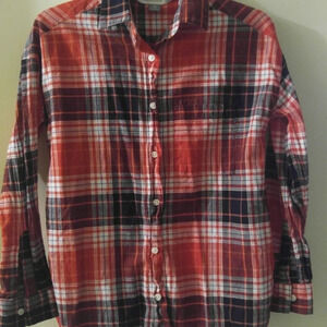 Old Navy Women's Red/Black Buffalo Plaid